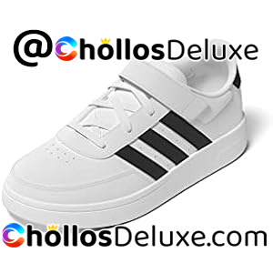 Adidas Breaknet Lifestyle Court Elastic Lace and Top Strap, Zapatillas Unisex Niños