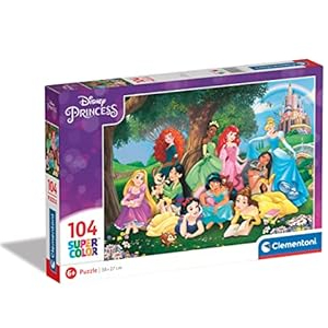 Clementoni Puzzle Infantil 104 Piezas Princesas Disney