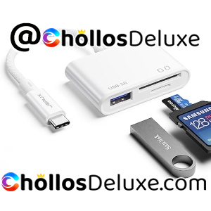 Lector de Tarjetas USB Tipo C 3 en 1