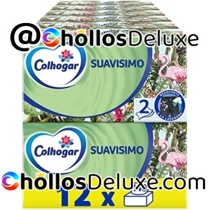12x Colhogar Suavísimo Family Pack 140 Pañuelos Faciales