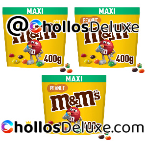 3x M&M's Cacahuete y Chocolate con Leche 400g