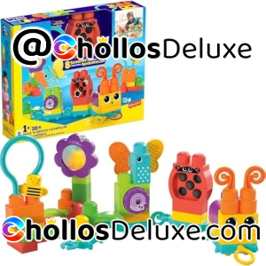 Mega Bloks Tren Oruga 30 Bloques Sensoriales