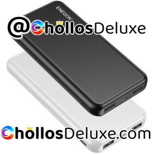 Pack de 2 Powerbanks 10.000mAh. 3 Puertos