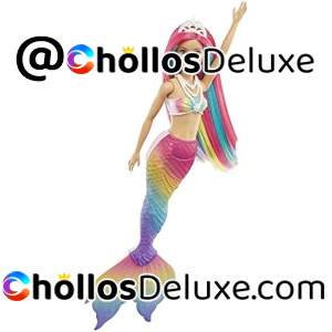 Barbie Muñeca Sirena Cambia de Color