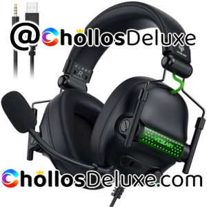 Auriculares Gaming RGB con Micrófono PS4/PS5/PC/Xbox One/Switch