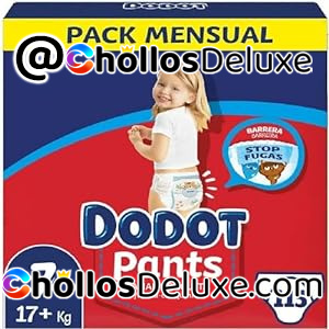 Dodot Pants 115 Pañales Bebé Talla 7 (+17 kg)