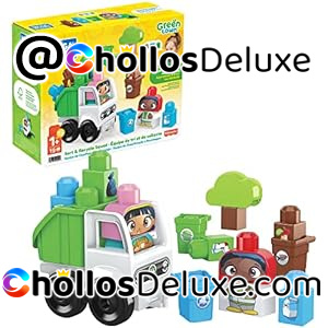 Mega Bloks Equipo de Reciclaje Green Town