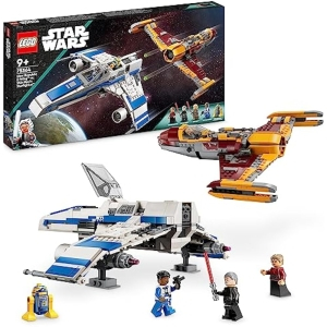 Lego Star Wars Ala-E Nueva República vs. Caza Estelar de Shin Hati