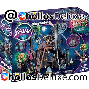PLAYMOBIL Adventures of Ayuma 70807 Ruina Bat Fairies, con Efecto de Luz