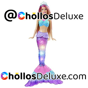 Barbie Dreamtopia Malibú Sirena Luces Mágicas