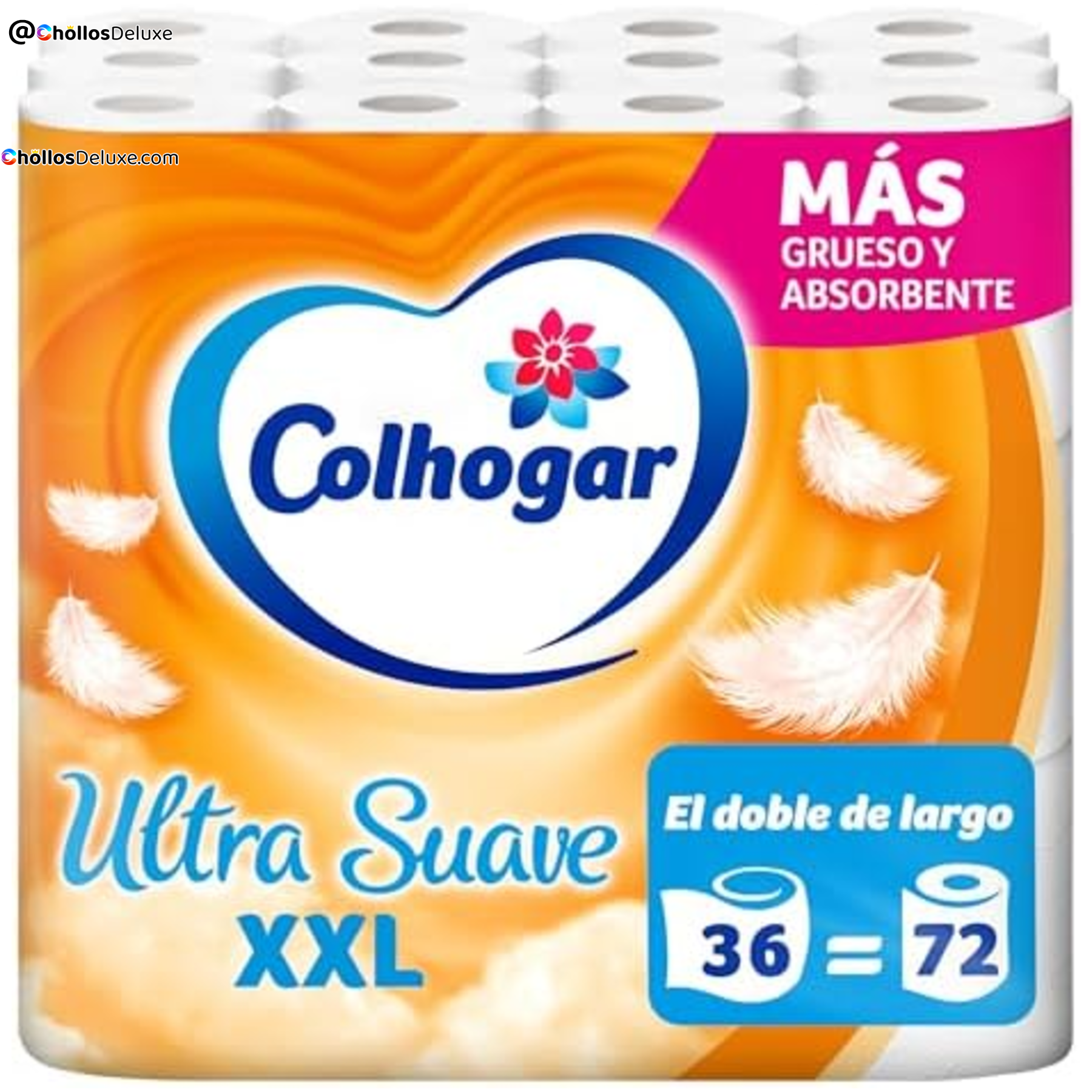 Colhogar Ultra Suave XXL Papel Higiénico 36 Rollos