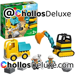 Lego Duplo Camión y Excavadora con Orugas