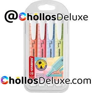 Set de 4 Rotuladores Fluorescentes Stabilo