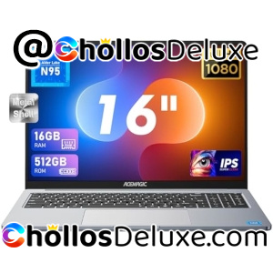 Portátil 16" FHD 16GB 512GB SSD