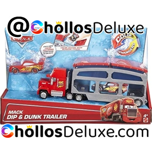 Disney Cars Camión Mack +Coche Rayo McQueen