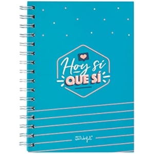 Libreta Pequeña Hoy Sí que Sí A5 Mr. Wonderful