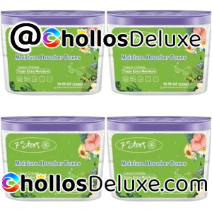 Pack de 4 Deshumidificadores Olor Lavanda 500ml