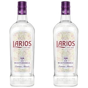 2x Larios Dry Gin Ginebra Mediterránea 700ml