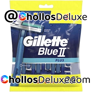 Bolsa de 20 Maquinillas de Afeitar Desechables Gillette Blue II Plus