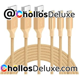 Pack de 3 Cables Lightning 3 Metros