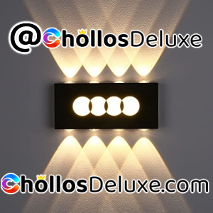 Aplique de Pared Interior 8 LEDs 16W 3000K