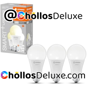 Pack de 3 Bombillas Inteligentes E27 Ledvance