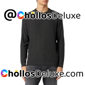 Springfield Jersey Hombre Coderas Efecto Piel