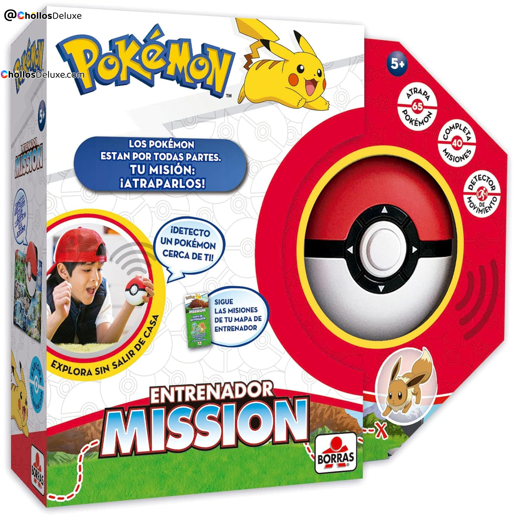 Borras Pokémon Mission Juego de Mesa