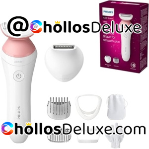 Philips Lady Shaver Serie 6000 Afeitadora Inalámbrica Seco/Húmedo +6 Accesorios