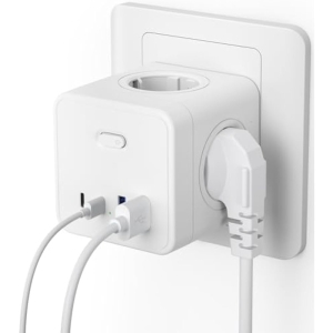 Powerbank 8 en 1 4 Tomas +4 Puertos