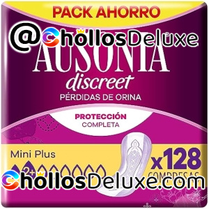 128 Unidades Ausonia Discreet Compresas Incontinencia Mujer