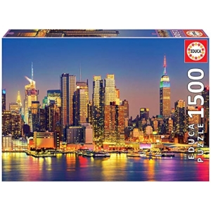 Educa Puzzle 1500 Piezas Manhattan de Noche