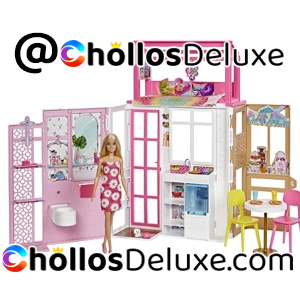 Barbie Apartamento con Figura y Accesorios