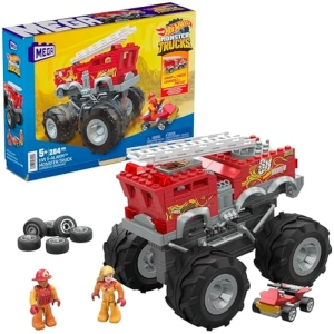 Hot Wheels Monster Trucks Camión de Bomberos
