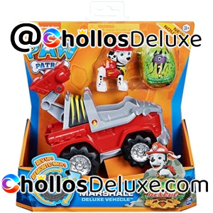 Patrulla Canina Vehículo Dino +Figura Marshall