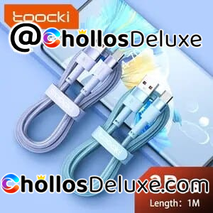 Pack de 2 Cables USB Tipo C 3A 1 Metro