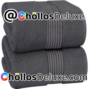 Set 2 Tallas de Baño Extra Grandes 100% Algodón