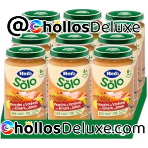 12x Tarritos Hero Baby Menestra de Verduras con Ternera y Jamón 235g