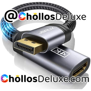 Adaptador DisplayPort a HDMI 4K