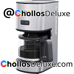 AEG Cafetera de Goteo 12 Tazas Jarra de Cristal 1.7L