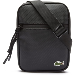 Lacoste Bandolera Hombre Lona Revestida