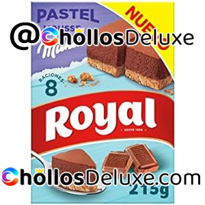 3x Royal Pastel Mousse de Chocolate Milka 215g