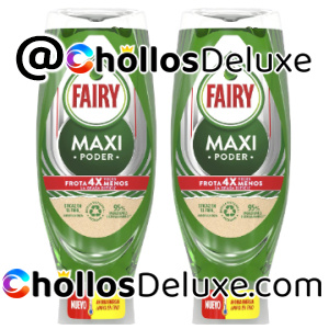 2x Fairy Maxi Poder Lavavajillas Líquido 640ml