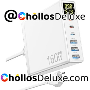 Cargador USB C 160W 6 Puertos