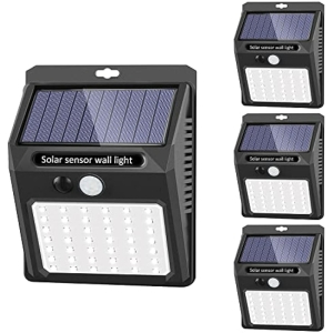 Pack de 4 Luces Solares Exterior IP65