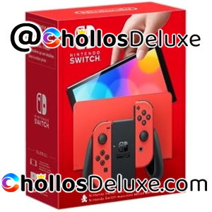 Nintendo Switch OLED Rojo Edición Mario