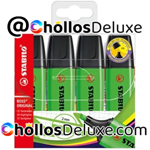Pack de 4 Subrayadores Stabilo Boss Original