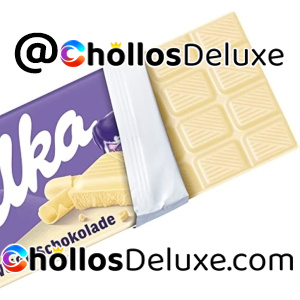 Milka Tableta de Chocolate Blanco 100g