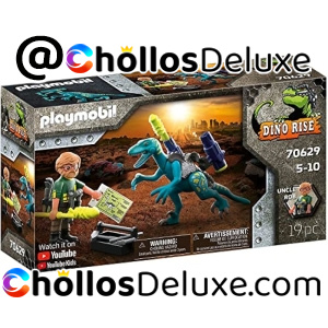 Playmobil Dino Rise Tío Rob: Armamento para la Batalla