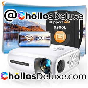 Proyector 5G WiFi Bluetooth 1080P Full HD 15000 Lúmenes